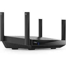 Linksys Hydra Pro 6E Tri‑Band WiFi 6E Mesh Router - Wireless Gaming 8-Stream Router, 6 GHz Band for 8K Streaming, Up to 6.6 Gbps Speed, 2700 sq. ft Coverage, 55+ Devices, Works with Velop Mesh System