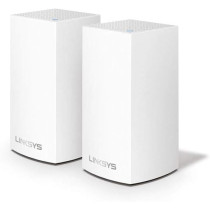 Linksys VLP0102 Velop Whole Home Mesh WiFi System (AC2400 WiFi Router/WiFi Extender for Seamless Coverage, Parental Controls, 2-Pack, Covers up to 3,000 sq ft / 260 sqm, White)