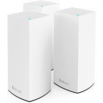 Linksys Atlas Pro 6 Velop Dual Band Whole Home Mesh Wifi 6 System Ax5400 Wifi Router, Extender, Booster With Up To 8100 Sq Ft Coverage, 4X Faster Speed For 90+ Devices 3 Pack, White, MX5503-ME