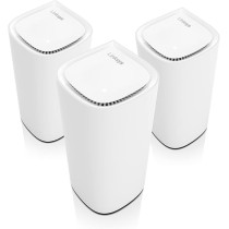 Linksys Velop Pro WiFi 6E Tri-Band Mesh System MX6203-KE - Cognitive Mesh Router with 6 Ghz Band Access And 5.4 Gbps True Gigabit Speed Whole-Home Coverage up to 9,000 sq. ft. And 200 Devices - 3 Pack