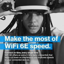 Linksys Velop Pro WiFi 6E Tri-Band Mesh System MX6203-KE - Cognitive Mesh Router with 6 Ghz Band Access And 5.4 Gbps True Gigabit Speed Whole-Home Coverage up to 9,000 sq. ft. And 200 Devices - 3 Pack