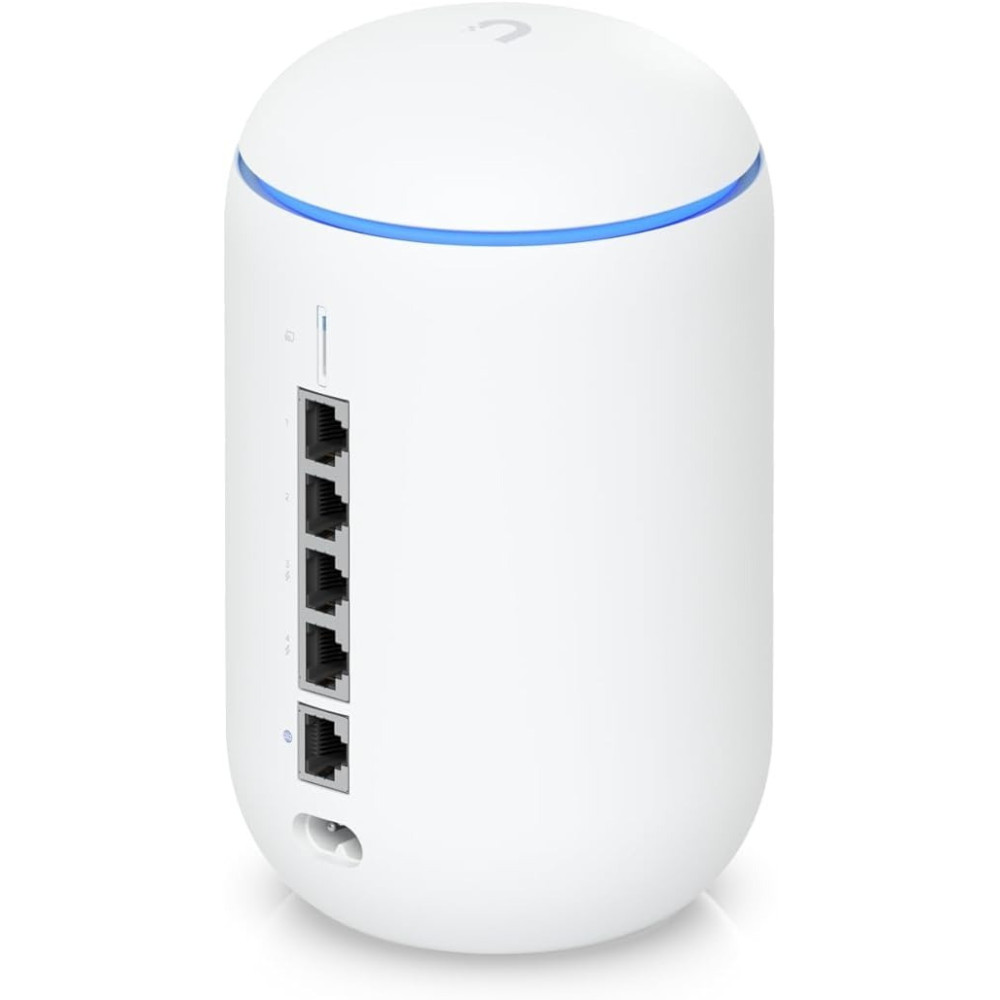 Ubiquiti Networks UniFi OS Console with Integrated WiFi 6 Access Point and Security Gateway, 2.4 Gbps 5 GHz Wireless Speed, 128GB Storage
