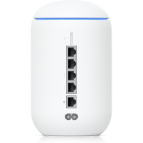 Ubiquiti Networks UniFi OS Console with Integrated WiFi 6 Access Point and Security Gateway, 2.4 Gbps 5 GHz Wireless Speed, 128GB Storage