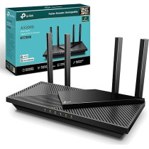 TP-Link Next-Gen Wi-Fi 6 AX3000 Mbps Gigabit Dual Band Wireless Router, OneMesh Supported, 1× USB 3.0 Port, Ideal for Gaming Xbox/PS4/Steam and 8K, Compatible with Alexa, Archer AX55