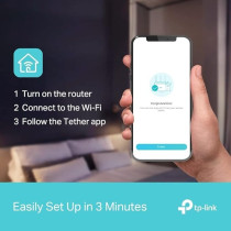 TP-Link Next-Gen Wi-Fi 6 AX5400 Mbps Gigabit Dual Band Wireless Router, OneMesh Supported, Dual-Core CPU, TP-Link HomeShield, Ideal for Gaming Xbox/PS4/Steam, Plug and Play, Archer AX72