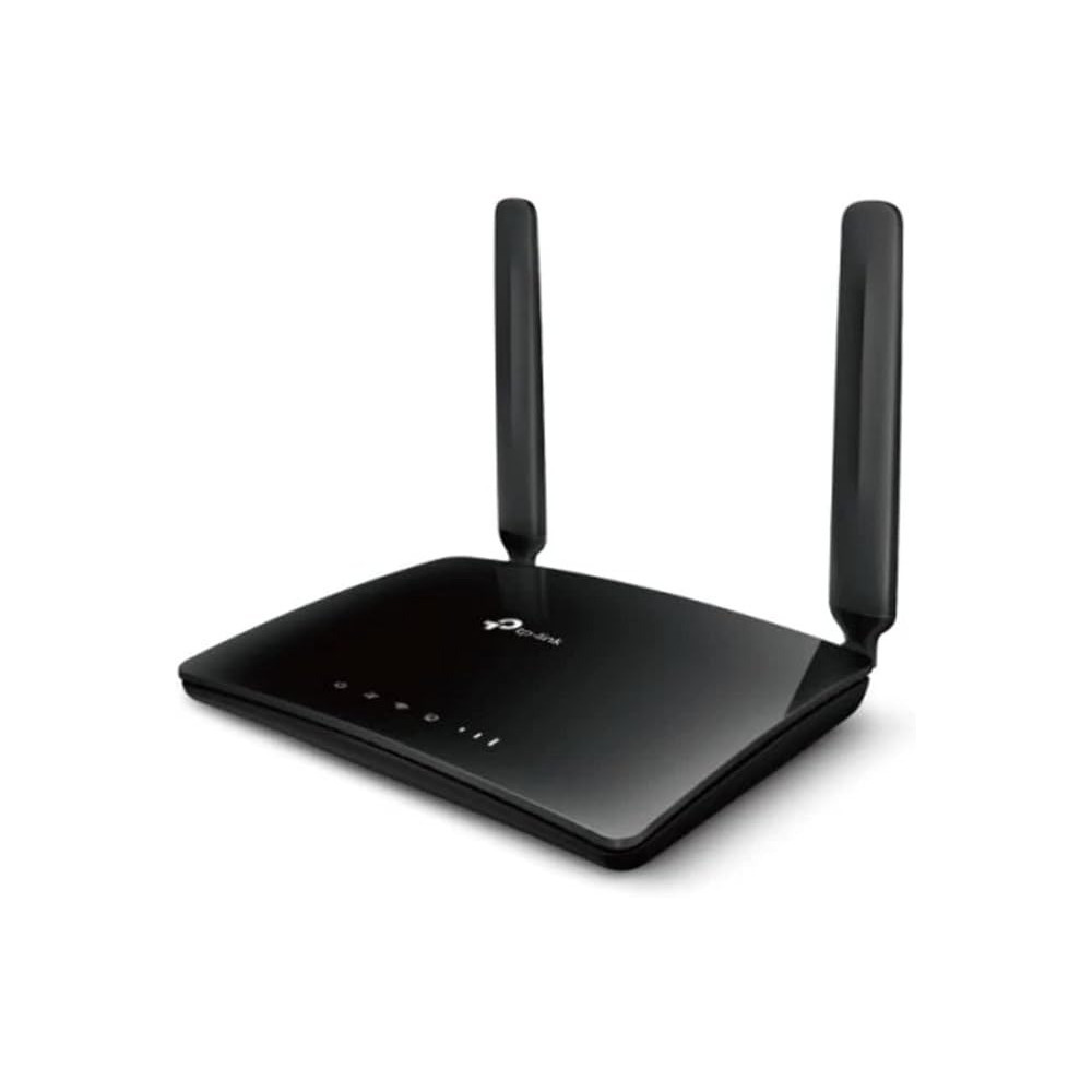 TP-Link TL-MR6400 N300Mbps WiFi 4G Router, 4G Cat4 LTE Network, External Antenna, Ethernet Port, 4G Router with Sim Slot, Sim Card Router, Parental Control, TP-Link WiFi Router, Plug and Play