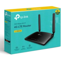 TP-Link TL-MR6400 N300Mbps WiFi 4G Router, 4G Cat4 LTE Network, External Antenna, Ethernet Port, 4G Router with Sim Slot, Sim Card Router, Parental Control, TP-Link WiFi Router, Plug and Play