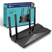 TP-Link WiFi 6 OneMesh Router, AX1800 Mbps Gigabit VPN Router, Dual-Core CPU Fibre Router, WPA3 Cybersecurity, Ideal for Gaming Xbox/PS4/Steam, Archer AX23