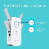TP-Link RANGE AC2600 RANGE EXTENDER, White, RE650, Wifi Extender