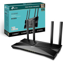 TP-Link WiFi 6 OneMesh Router, AX3000 Mbps Gigabit VPN Router, Dual-Core CPU Fibre Router, WPA3 Cybersecurity, Ideal for Gaming Xbox/PS4/Steam, Compatible with Alexa, Archer AX53