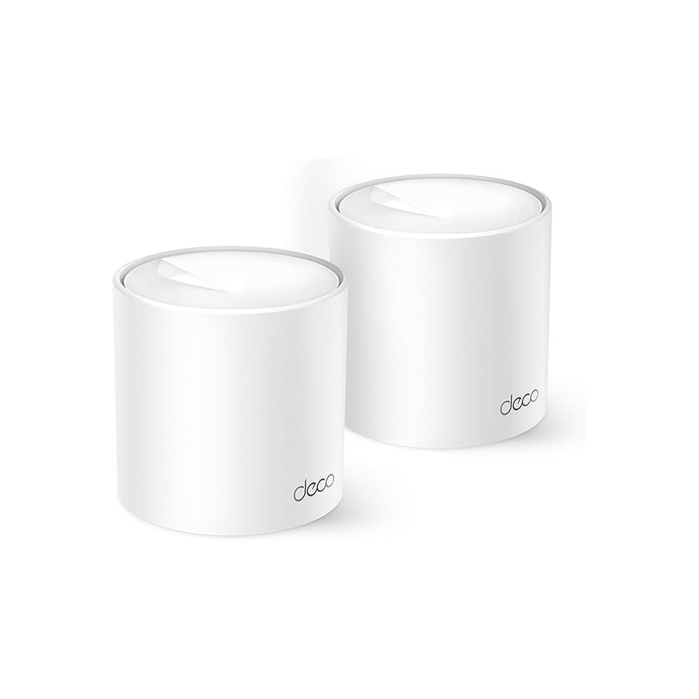 TP Link Deco X10, Wi Fi 6, AX1500 Dual Band Whole Home Mesh System, 5 GHz Band Access Upto 1500 Mbps Gigabit Speed, Coverage Upto 5600 sq.ft, 3-Pack
