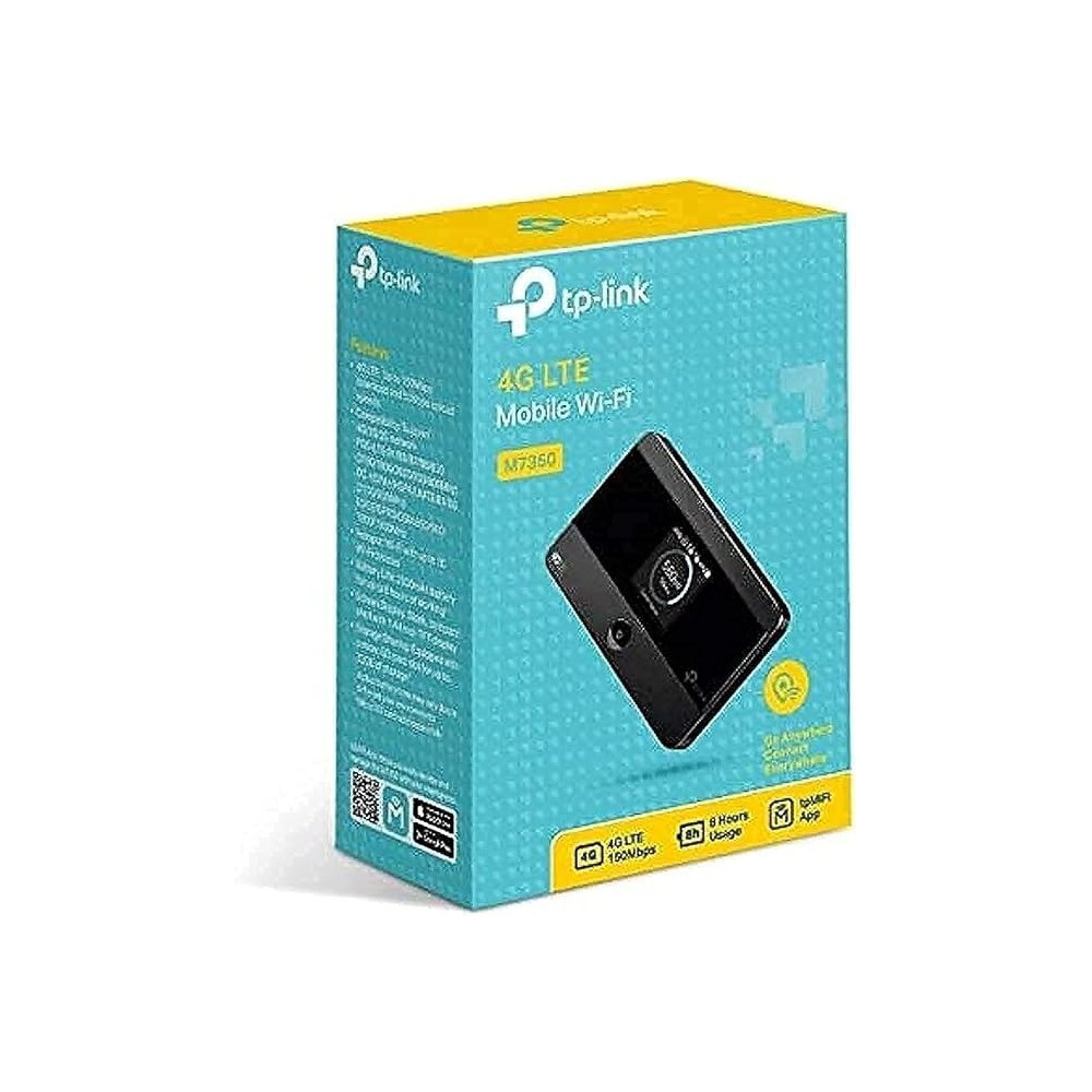TP-Link Dual Band Wi-Fi Hotspot, M7350,4G, Black