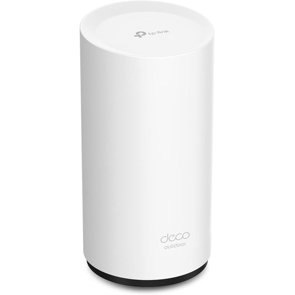 TP-Link Deco Outdoor Mesh WiFi, AX3000 Dual Band WiFi 6 Mesh, 2 Gigabit PoE Ports, 802.3at PoEplus,Weatherproof, Works with All Deco Mesh WiFi, 1-Pack