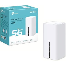 TP-Link Archer NX200 5G Wi-Fi 6 AX1800Mbps Router with SIM, Dual Band, Plug and Play, Gigabit WAN/LAN Port, 4K-QAM, Beamforming, 8 × 5G/LTE, 2 × Wi-Fi Internal Antennas, EasyMesh, Home Shield