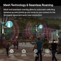 TP-Link EAP225-Outdoor, Omada AC1200 Wireless Gigabit Outdoor Access Point, Business WiFi Solution w/Mesh Support, Seamless Roaming and MU-MIMO, PoE Powered, SDN Integrated, Cloud Access and App