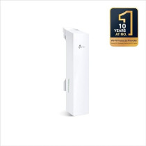 TP-Link CPE220 2.4GHz, 300Mbps Long Range Outdoor CPE for PtP and PtMP Transmission, Point to Point Wireless Bridge, 12DBI, 13kmPlus, Passive PoE Powered with Free PoE Injector