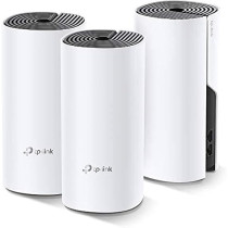 TP-Link Deco M4 Gigabit Advanced Whole Home Mesh Wi-Fi System, White, AC1200, Set of 3