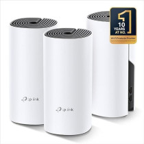 TP-Link Deco M4 Gigabit Advanced Whole Home Mesh Wi-Fi System, White, AC1200, Set of 3
