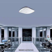 TP-Link EAP225 Point Wi-Fi Double Bande AC Gigabit Ceiling Mount Access Point 1350Mbps PoE Gigabit, white