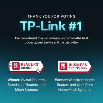 TP-Link Deco AXE5400 Tri-Band WiFi 6E Mesh Router, 2.5G WAN/LAN Port, 2 x Gigabit LAN Ports, Covers up to 2900 Sq.Ft, Replaces WiFi Router and Extender, AI-Driven Mesh, New 6GHz Band