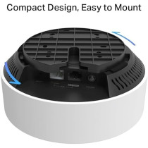 TP-Link Deco X50-PoE AX3000 Whole Home Mesh Wi-Fi 6 System with PoE, Dual-Band, AI-Driven Mesh, cover up to 6,500 ft2, Connect up to 150 devices, 1.0 GHz Dual-Core CPU, HomeShield, Pack of 3