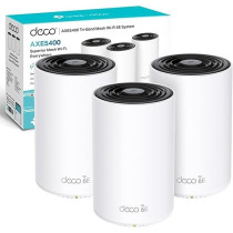TP-Link TP Link Deco XE75 AXE5400 Whole Home Mesh Wi Fi 6E System, Tri Band Wi-Fi, Gigabit Ports, Deco XE753 pack, DECO XE75, 3-PACK
