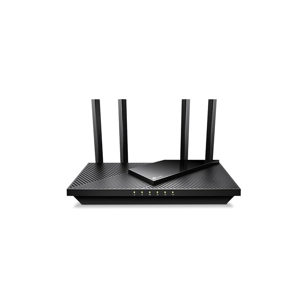 TP-Link AX3000 Multi-Gigabit Wi-Fi 6 Router with 2.5G Port, Dual-Band, One Mesh/VPN Supported, USB 3.0 Port, Qualcomm CPU, Ideal for Gaming Xbox/PS4/8K Steam, TP-Link HomeShield