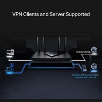 TP-Link AX3000 Multi-Gigabit Wi-Fi 6 Router with 2.5G Port, Dual-Band, One Mesh/VPN Supported, USB 3.0 Port, Qualcomm CPU, Ideal for Gaming Xbox/PS4/8K Steam, TP-Link HomeShield