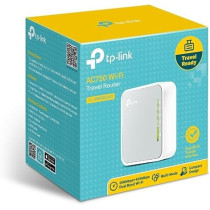 TP-Link TL-WR902AC AC750 WLAN Nano Router 433Mbit/s, 5GHz, +300Mbit/s, 2,4GHz, Accesspoint, TV Adapter, Repeater, Router, Client, Media, FTP Server