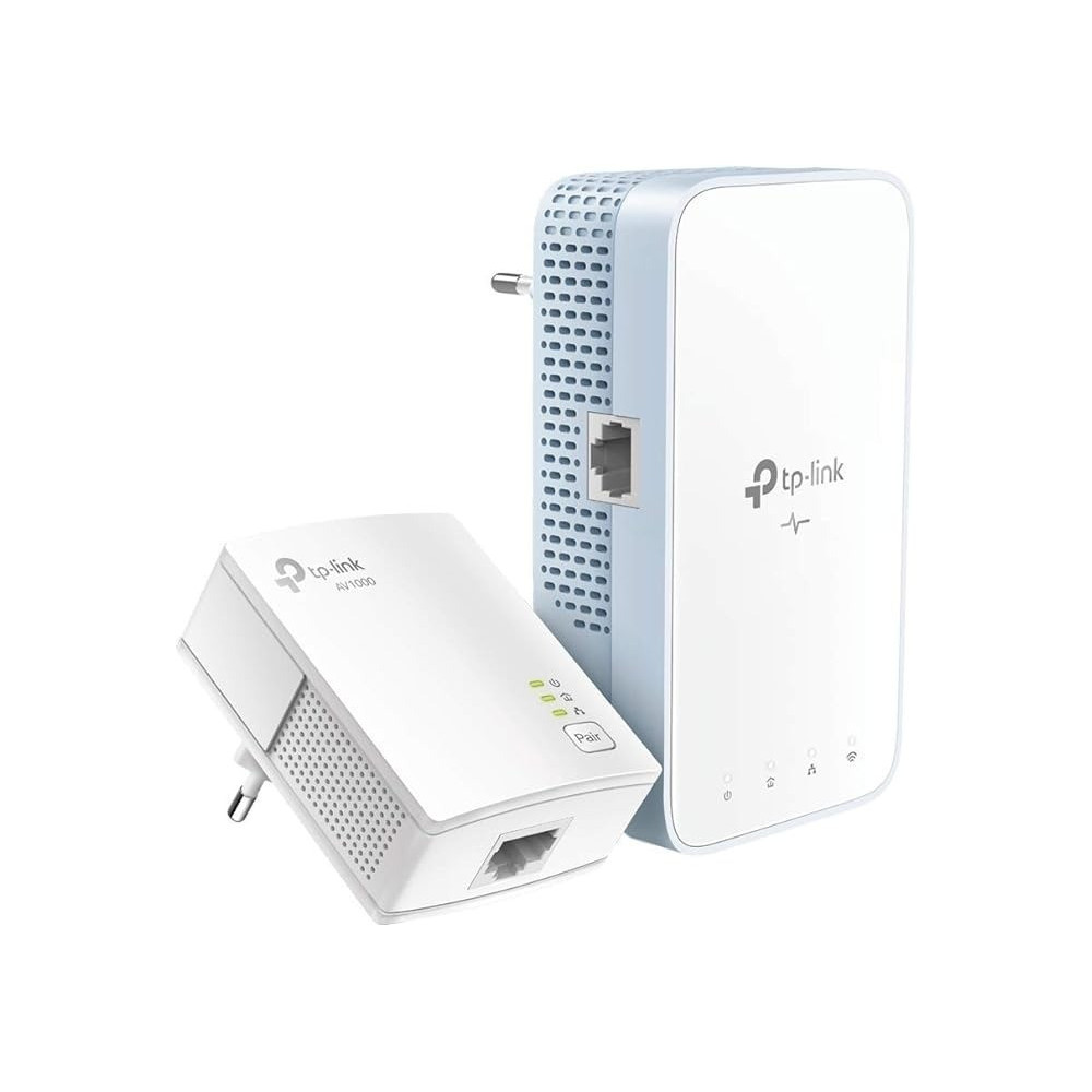 TP-Link CPL WiFi AC1200 Mbps plus CPL 1000 Mbps with Gigabit Ethernet Port, Kit of 2 - Ideal solution to enjoy Multi-TV service at home, compatible with all Boxs, TL-WPA7517 KIT