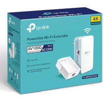 TP-Link CPL WiFi AC1200 Mbps plus CPL 1000 Mbps with Gigabit Ethernet Port, Kit of 2 - Ideal solution to enjoy Multi-TV service at home, compatible with all Boxs, TL-WPA7517 KIT