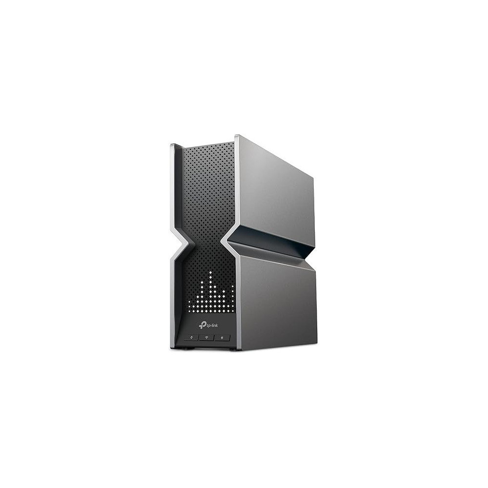 TP-Link Tri-Band BE19000 WiFi 7 Router, Archer BE800, 12-Stream 19 Gbps, 2 × 10G Plus 4 × 2.5G Ports, LED Screen, 8 High-Performance Antennas, VPN, Easy Mesh, 4 × 4 MU-MIMO, HomeShield, Private IoT