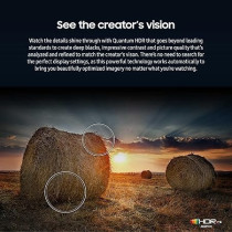 Samsung 75 Inch 4K QLED Smart Television, Titan Grey