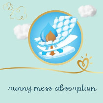 Pampers Premium Care Newborn Taped Diapers, Size 1, 2-5Kg, Unique Softest Absorption For Ultimate Skin Protection, 168 Count