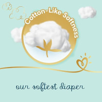Pampers Premium Care Newborn Taped Diapers, Size 1, 2-5Kg, Unique Softest Absorption For Ultimate Skin Protection, 168 Count
