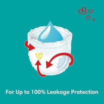 Pampers Baby-Dry Pants Diapers With Aloe Vera Lotion, 360 Fit And Up To 100% Leakproof, Size 4, 9-14Kg, Double Mega Box, 184 Count