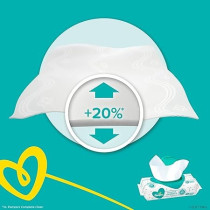 Pampers Sensitive Protect Wet Wipes 18 Packs (18 X 52 Wipes)