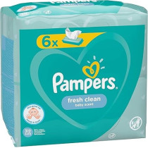 Pampers 81688049 Fresh Clean Baby Wipes White