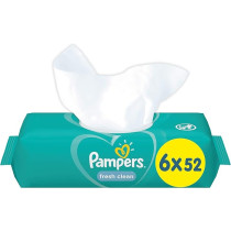 Pampers 81688049 Fresh Clean Baby Wipes White