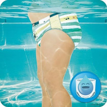 Pampers Splashers Disposable Swimming Trunks Size 3-4 (6-11 Kg) For Optimal Protection In The Water - 12 Nappies