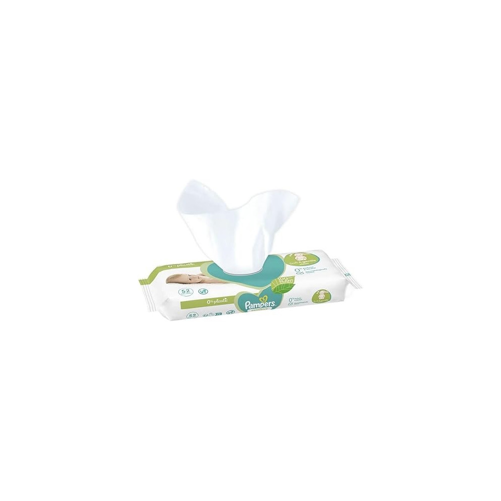 Pampers Sensitive Baby Wipe, 52 Wipes