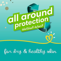 Pampers Baby Dry Taped Diapers With Aloe Vera Lotion, Up To 100% Leakage Protection, Size 4, 9-14Kg,152(76 x 2) Count