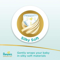 Pampers Premium Care Newborn Taped Diapers, Size 1, 2-5Kg, Unique Softest Absorption For Ultimate Skin Protection, 216 Count