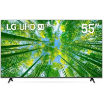 LG UHD 4K 55 Inch UQ8000 Series WebOS Smart AI ThinQ Smart TV, Black