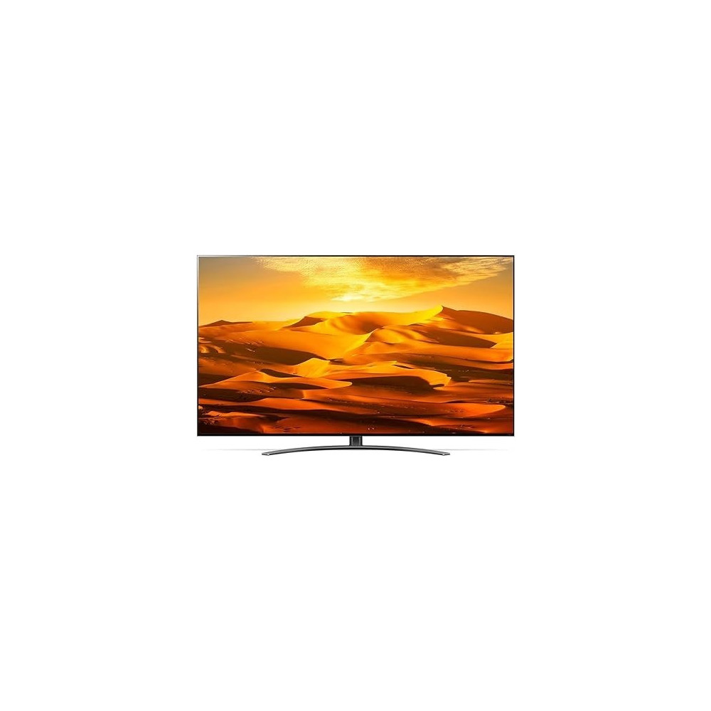 LG 65 Inch QNED QNED91 Series Quantum Dot And NanoCell Technology WebOS22 ThinQ, Black