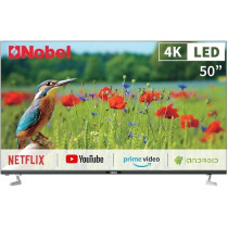 Nobel 50 Inch 4K UHD Smart LED TV, Black