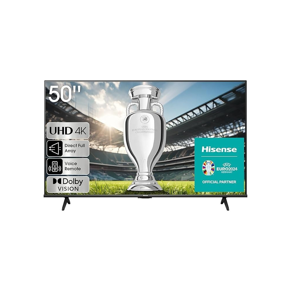 Hisense 50 Inch 4K LED VIDAA UHD Smart With Dolby Vision