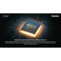 Toshiba 55 Inch 4K QLED UHD Smart LED REGZA Engine - 55M550LW