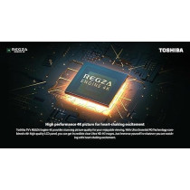 Toshiba 65 Inch 4K UHD Smart LED REGZA Engine 65C350LW (2023 Model)