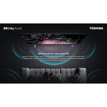 Toshiba 65 Inch 4K UHD Smart LED REGZA Engine 65C350LW (2023 Model)